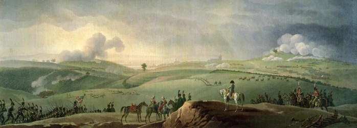 Napoleón I (1769-1821) observando la Batalla de Austerlitz, 2 de diciembre de 1805